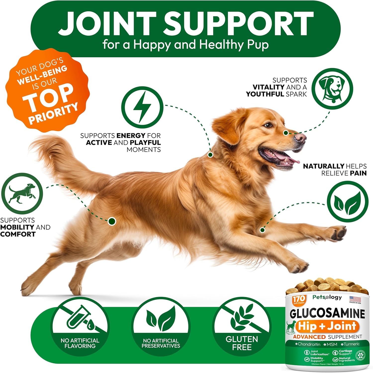 Petsology USA-made, FDA-registered facility ensures quality and safety