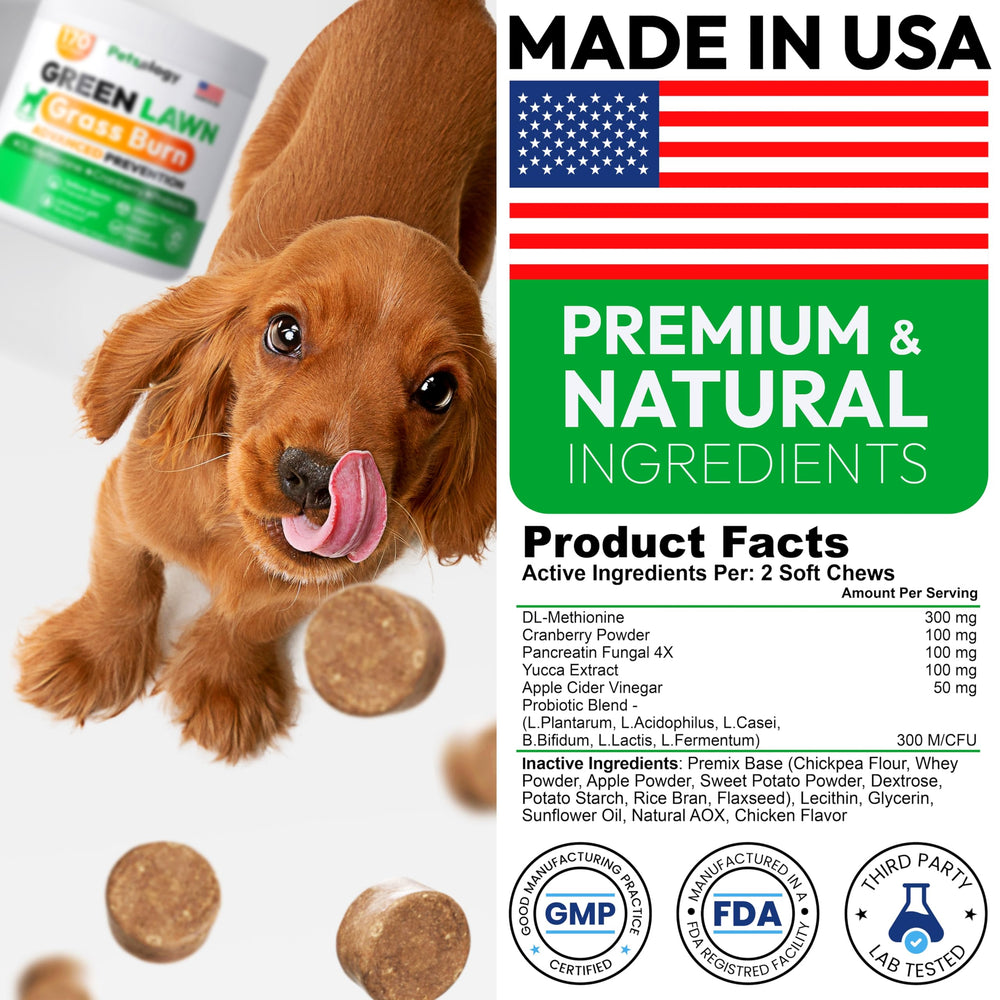 Petsology USA-made in FDA-registered facility ensures product safety.