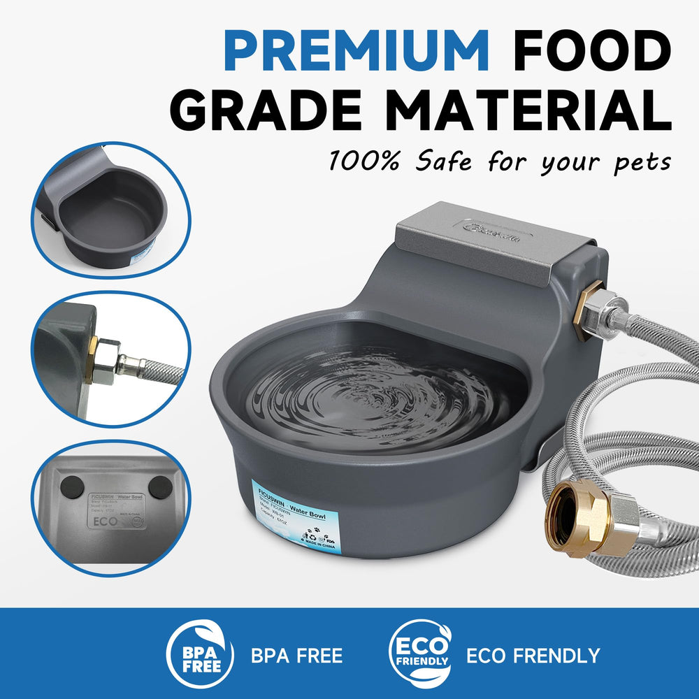 PETSOLON 68oz-capacity highlighted for long-lasting pet hydration.