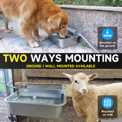 PETSOLON stainless steel body close-up highlights rust resistance
