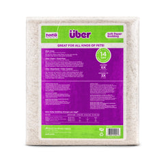 PETSPICK Uber Soft Paper Bedding odor-control closeup demonstrates long-lasting freshness.