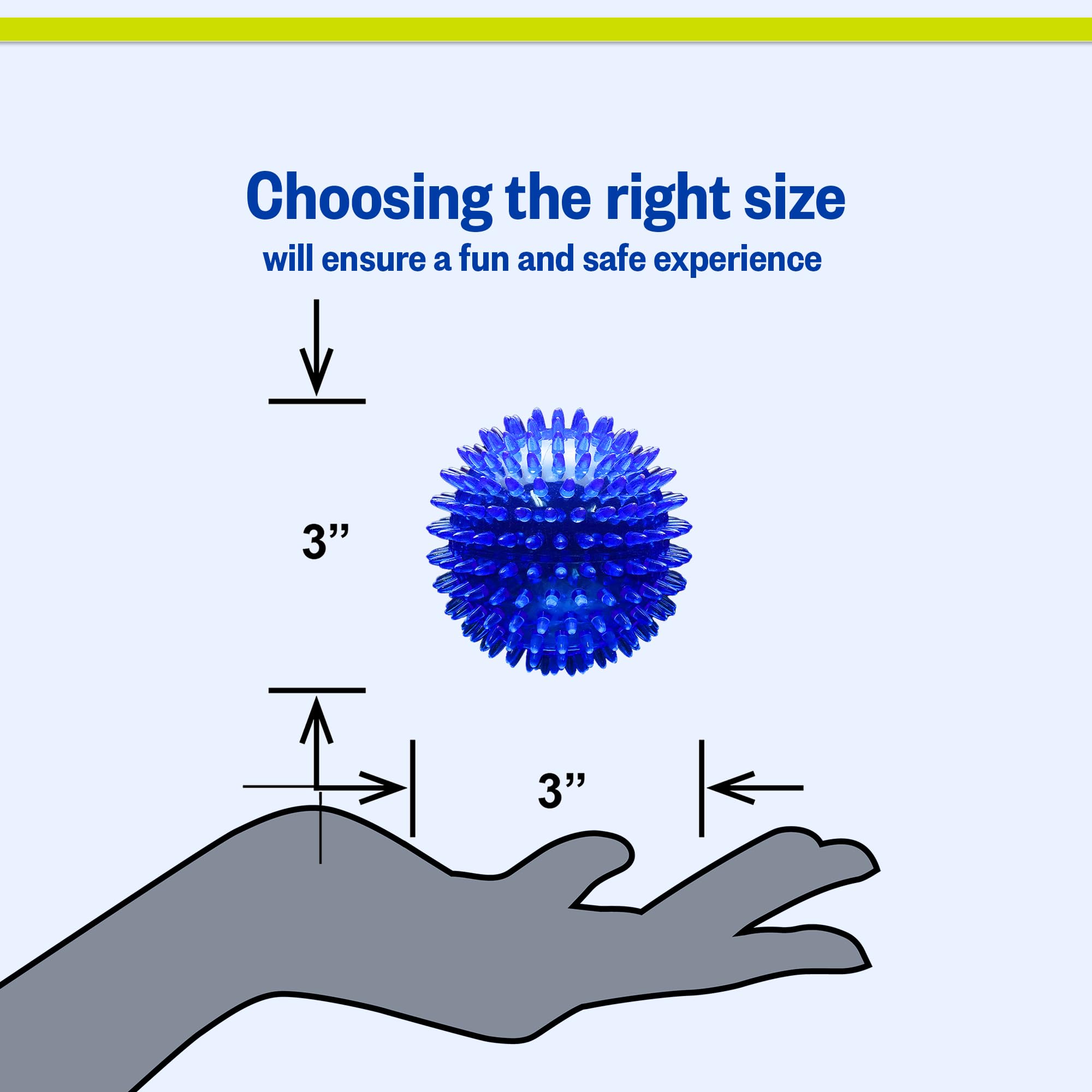 PetSport Gorilla Spiky Ball perfect for indoor or outdoor training and games.