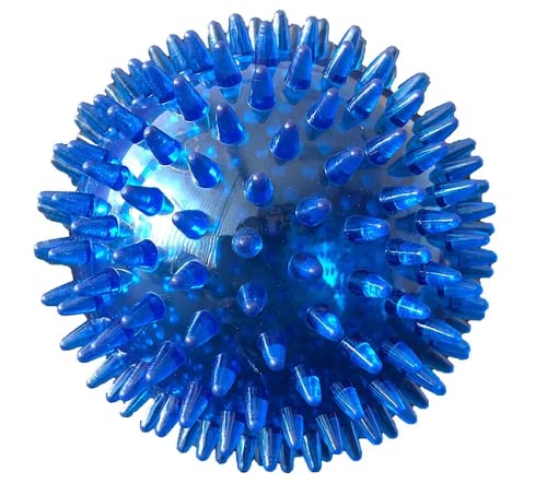 Petsport Gorilla Spiky Ball small bounce action—high bounce fuels active games.