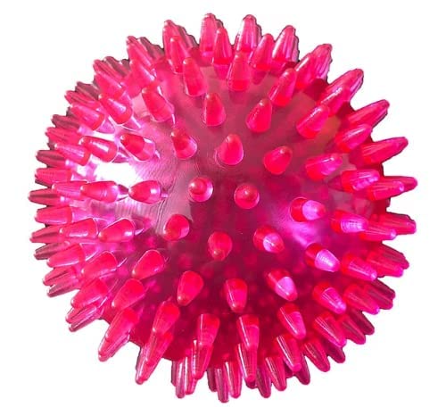 Petsport Gorilla Spiky Ball small durable TPR rubber—built to withstand eager chewers.