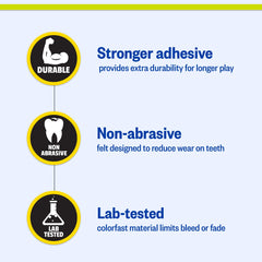 PetSport Jr Tuff Ball non-toxic certification visible for safe play.