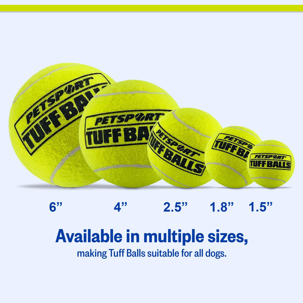PetSport Mini Tuff Ball packaging shows third-party non-toxic certification for safe use.