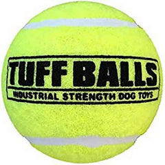 Petsport Tuff Ball medium dog toy offers durable bounce for aggressive chewers and active play.