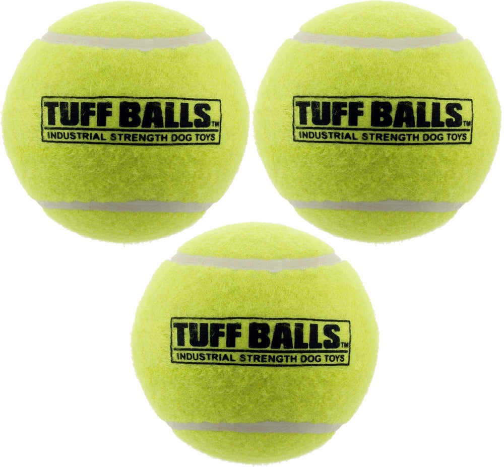 PetSport USA giant Tuff Ball 4in close-up showing durability for fetch
