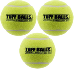 PetSport USA giant Tuff Ball 4in close-up showing durability for fetch