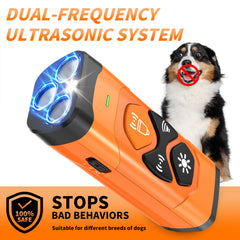 petsprit rechargeable bark deterrent with Type-C fast charging for quick readiness.