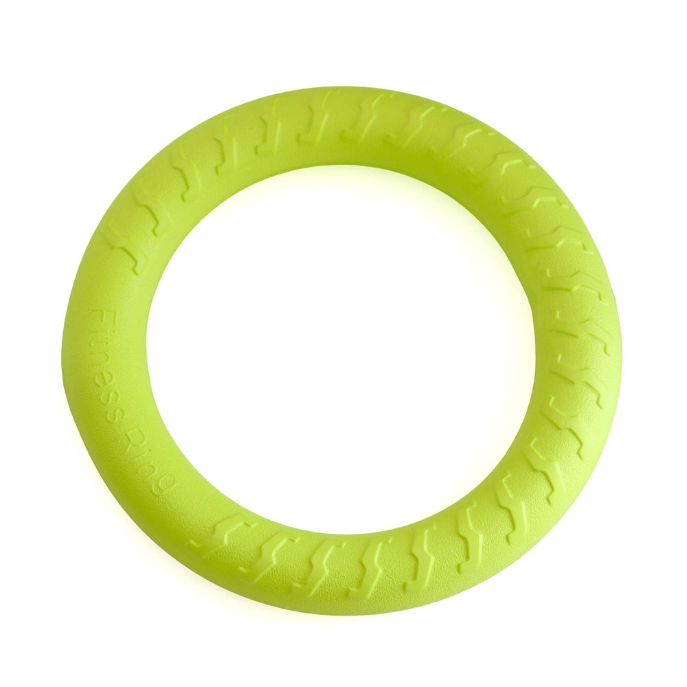 PetSpy bright color ring toy remains visible during outdoor play