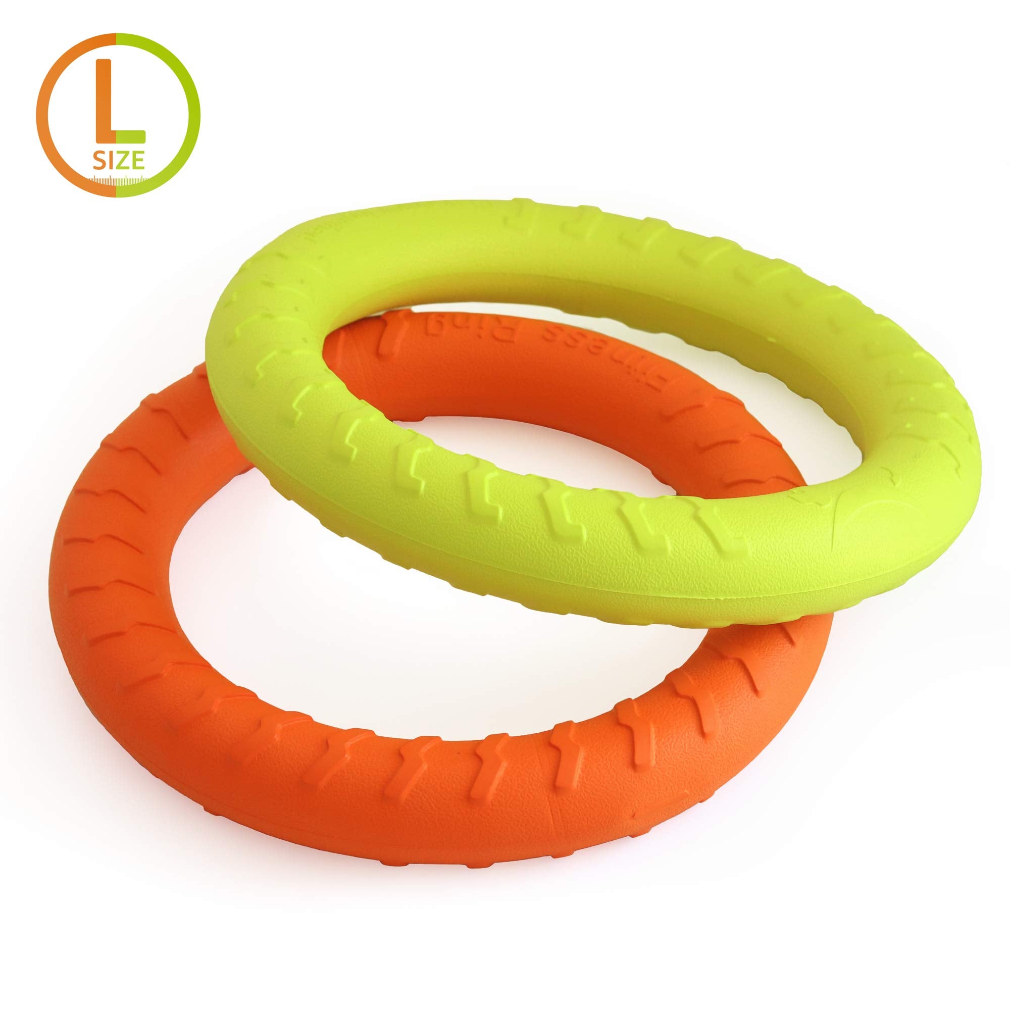 PetSpy dog ring toy portable lightweight design for walks and training.