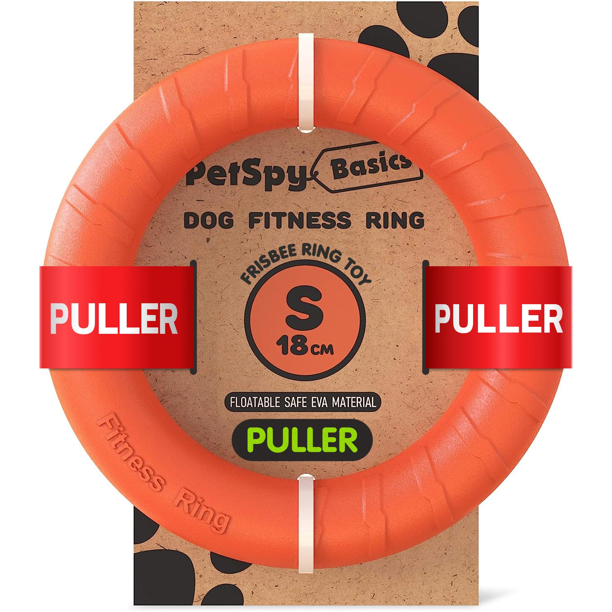 PetSpy ring toy puller for outdoor play, ideal for fetch and training.