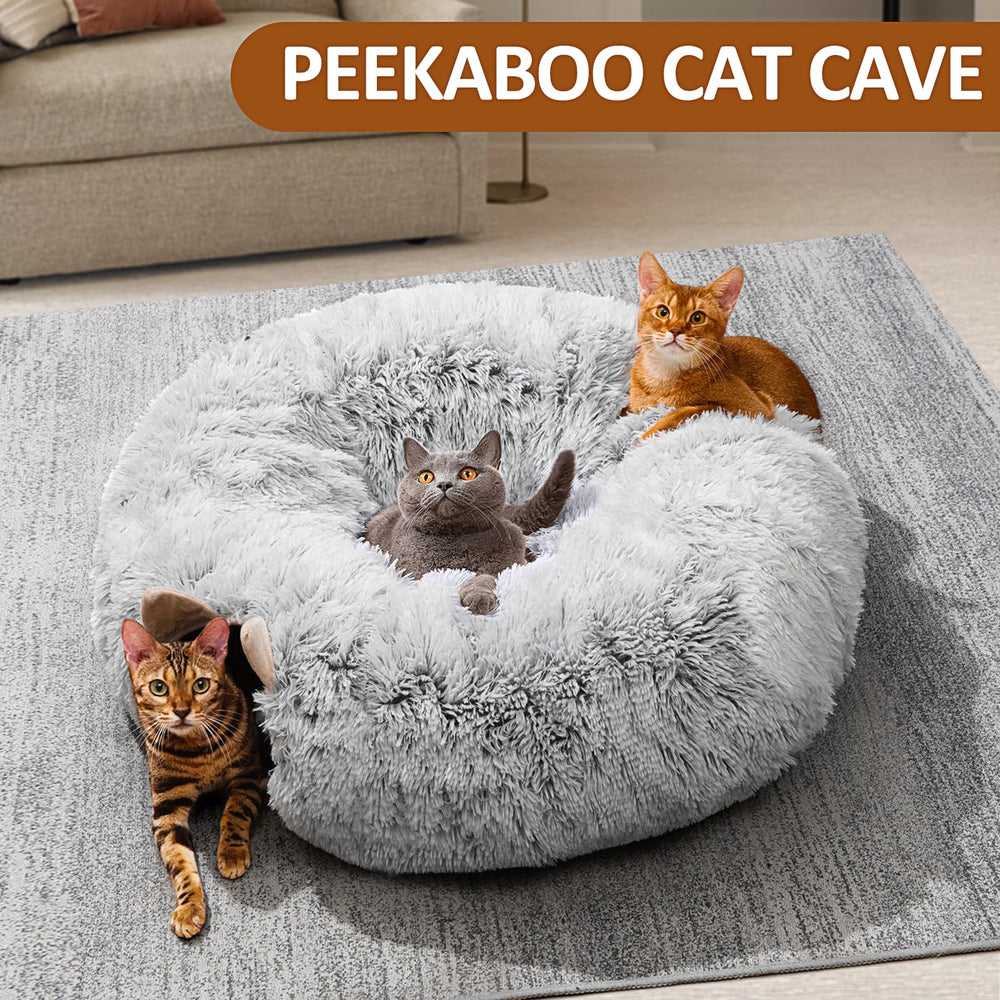 PETSTA Cat Tunnel folds flat for storage and travel on the go.