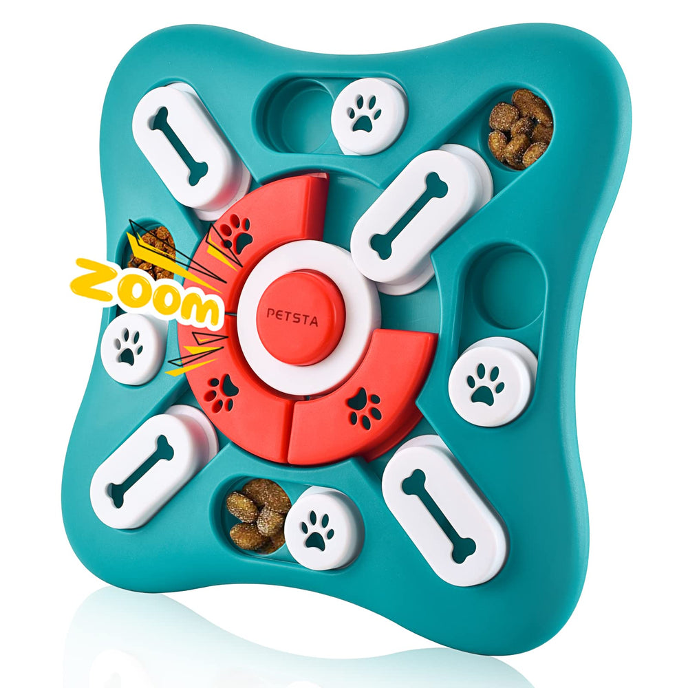 PETSTA Juguete-puzzle para perros estimula la mente durante el juego.