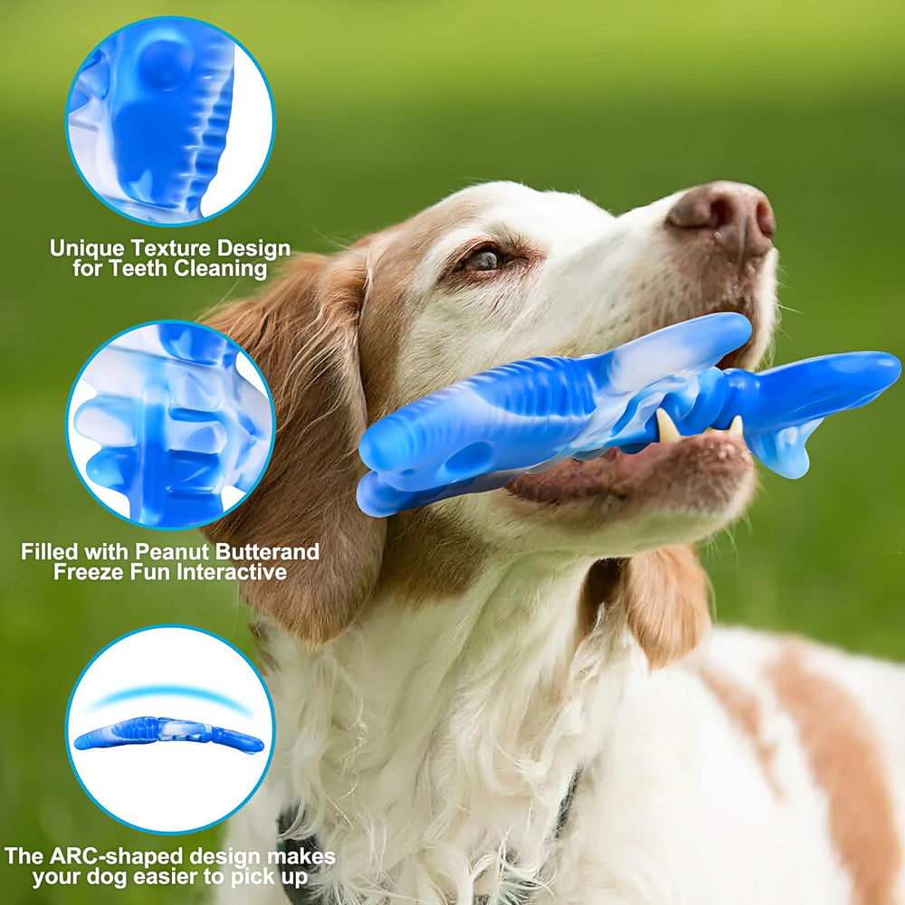 PETSTA paw-friendly grip chew toy makes pickup and chewing easier for dogs