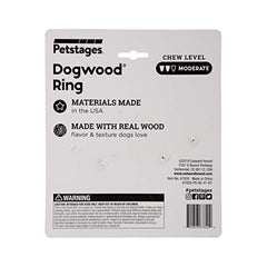 Petstages Dogwood Ring Small outdoors scene demonstrating versatile chewing