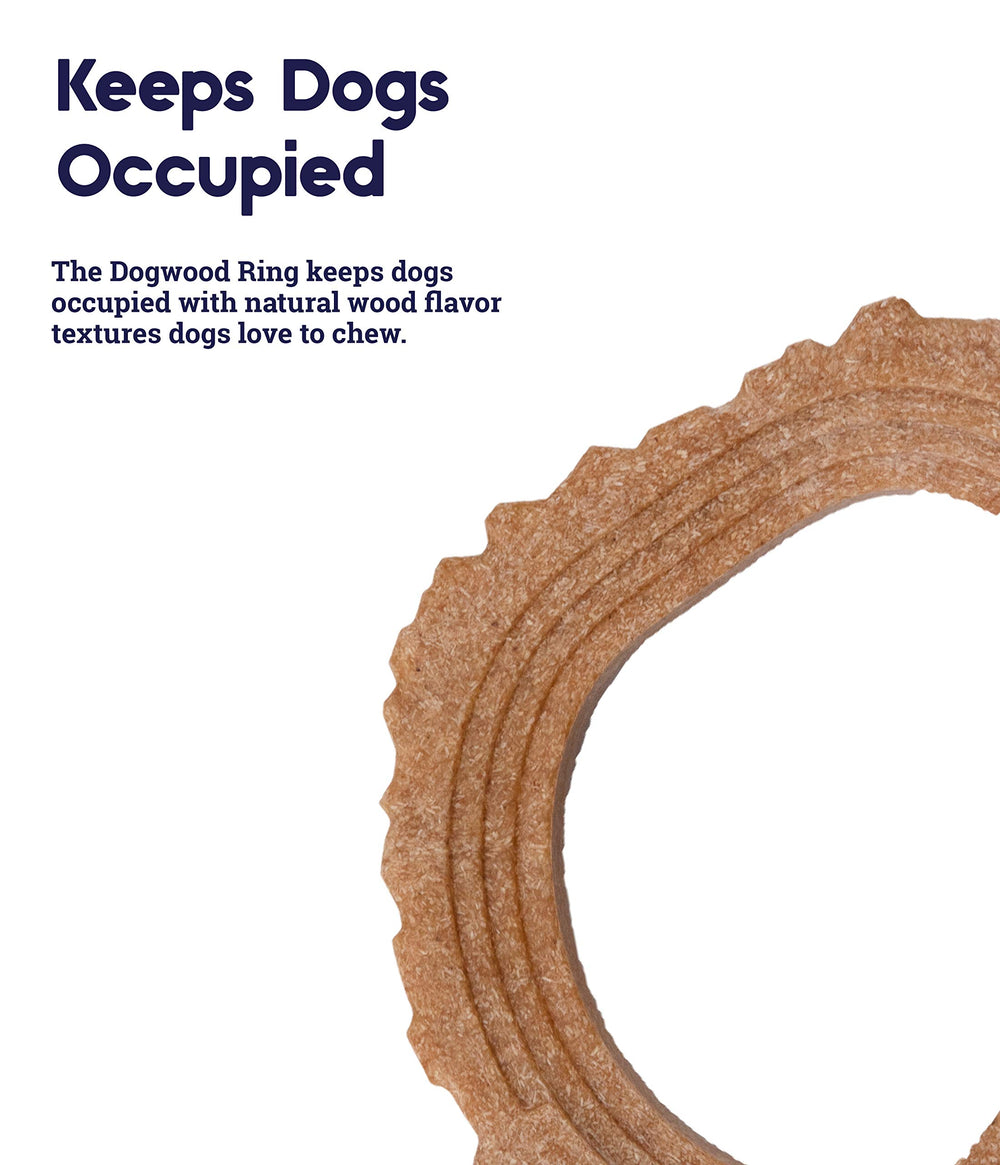 Petstages Dogwood Ring Small packaging emphasizing safety and materials