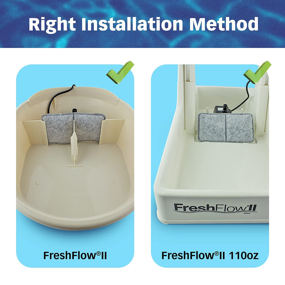 PetStandard Filters charcoal odor removal suggesting fresher-tasting water for pets.