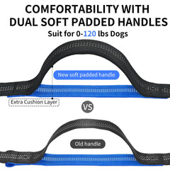 Petstars dual padded handles provide comfortable grip during quick maneuvers.