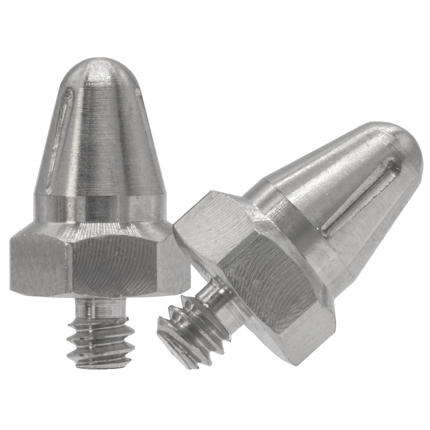 PetsTEK replacement prongs, half-inch stainless steel, for Dogtra collars, durable contact points.