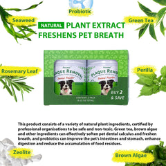 Petstoral dental powder helps with brushing resistance, making at-home care smoother for dogs.
