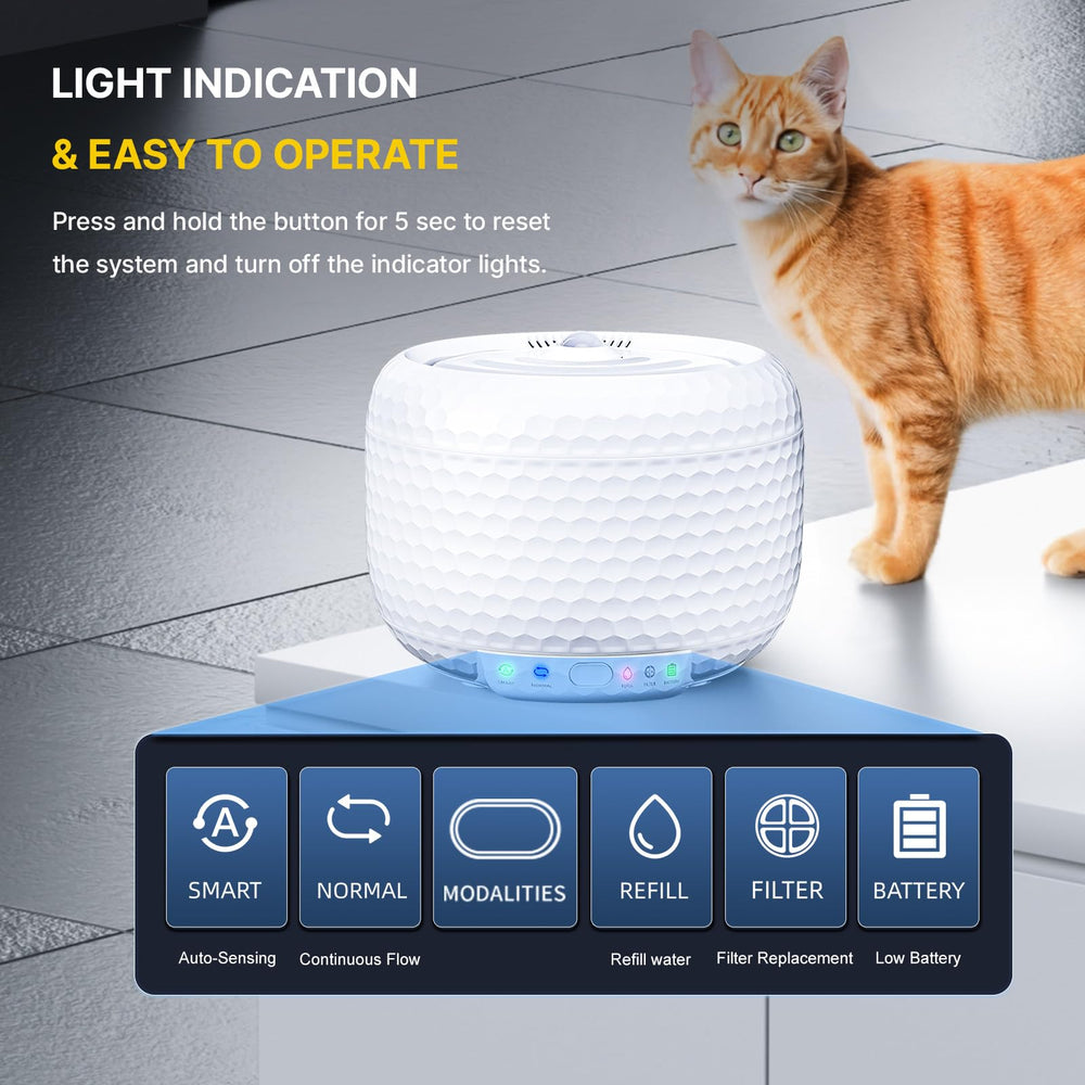Petsuper four-stage filtration reduces impurities and odors for fresh water.