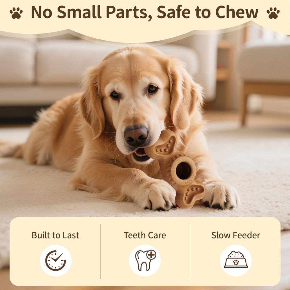 PETSWEET 3-in-1 enrichment toy demonstrating teeth-cleaning action during play.