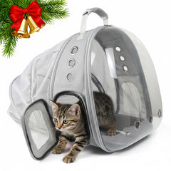 PETSWEET Cat Backpack Carrier bubble window lets your cat observe surroundings during travel.