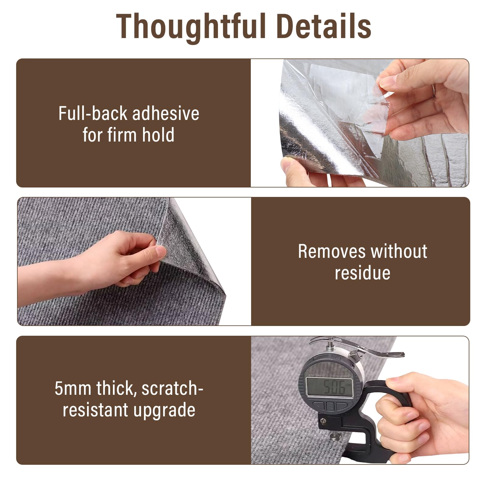 PETSWEET cat-scratch-furniture-protector trim-to-fit edge demonstrates easy customization for corners.