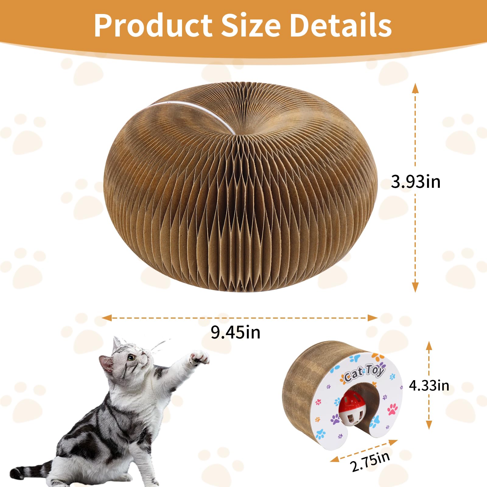 PETSWEET Magic Organ accordion tunnel shows versatile shapes for exploration and exercise.