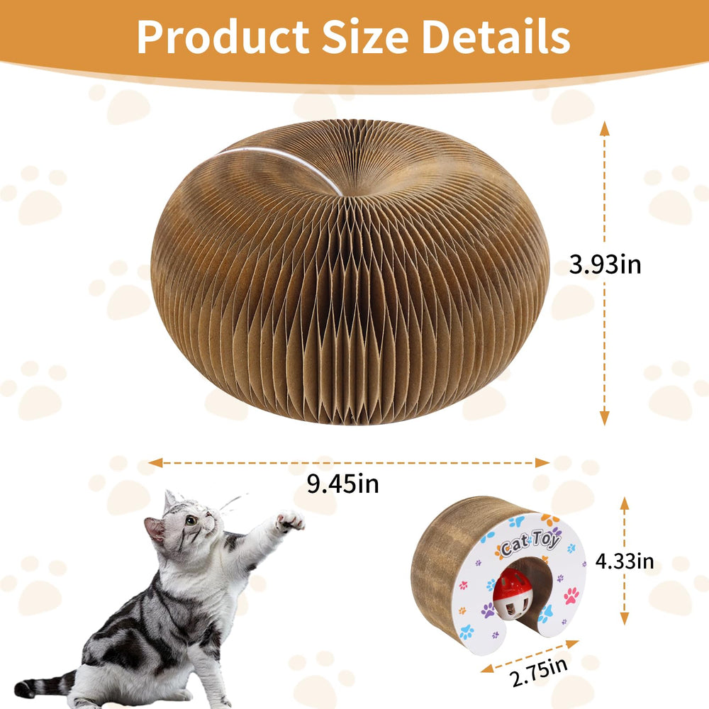 PETSWEET Magic Organ accordion tunnel shows versatile shapes for exploration and exercise.