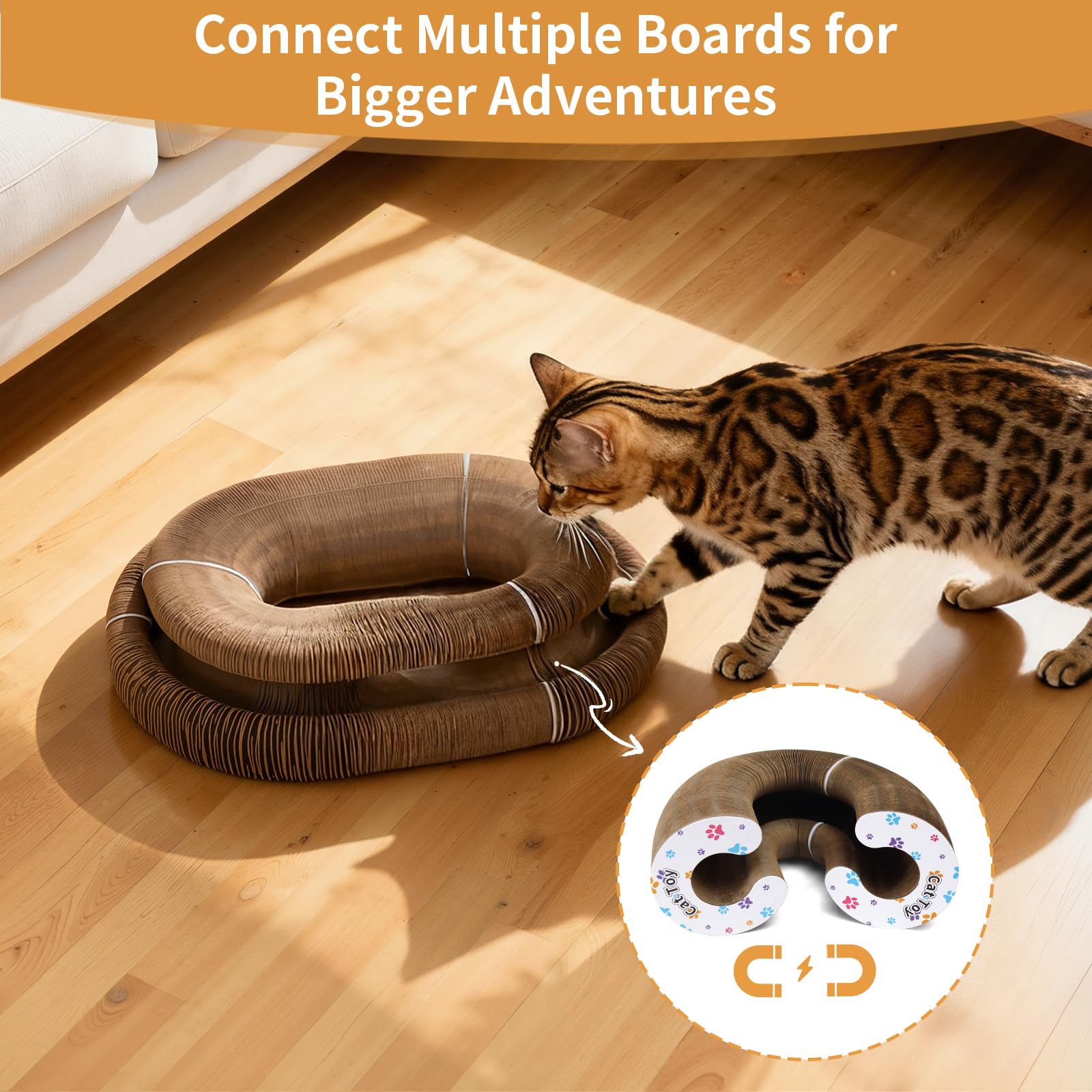 PETSWEET Magic Organ safe materials emphasize non-toxic cardboard and recyclable design for guilt-free play.