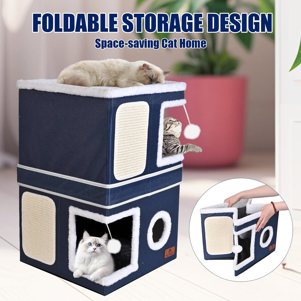 PETTDATE durable MDF frame supports cats up to 30 lbs with safe materials