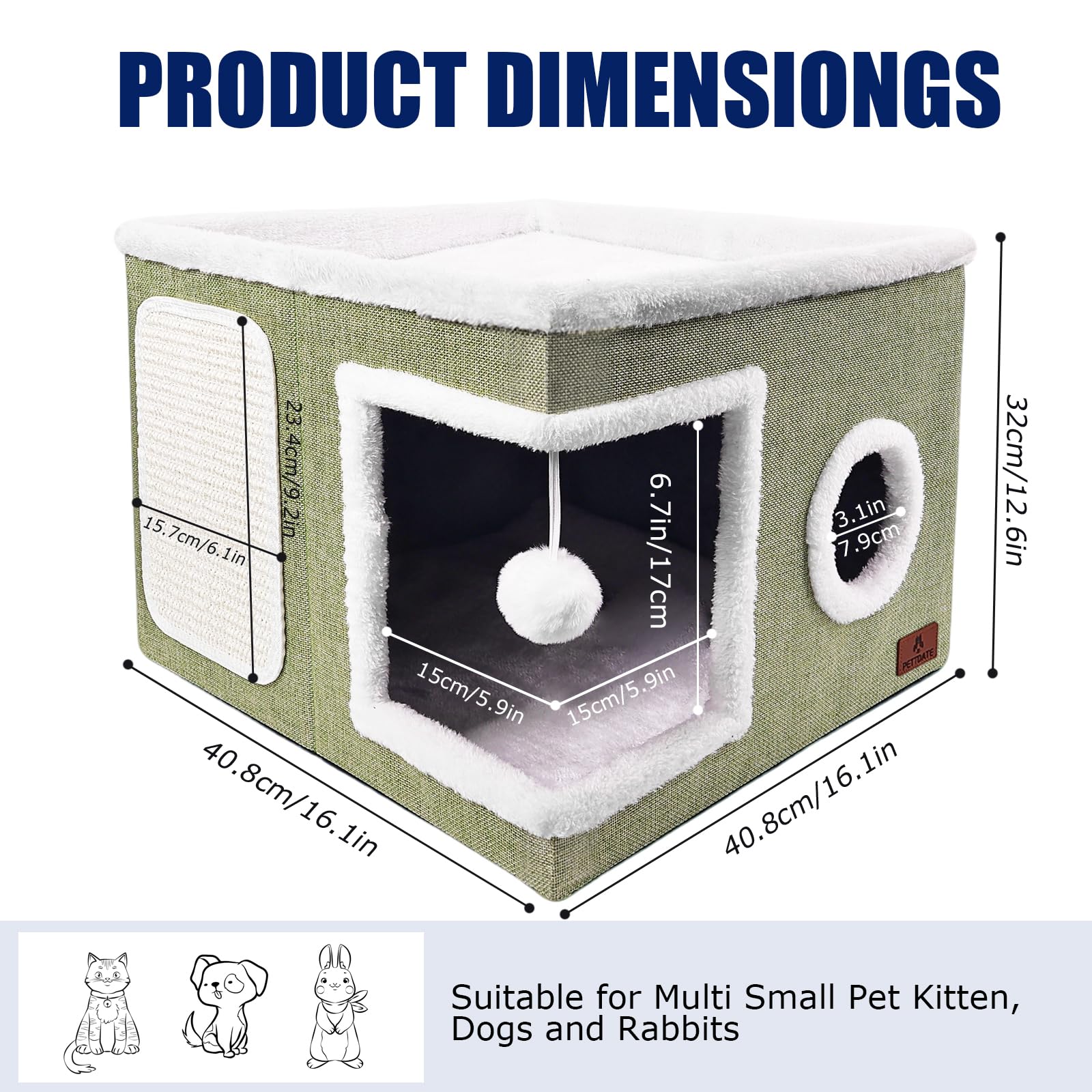 PETTDATE hidden condo interior showcases a secure retreat for naps and undisturbed rest