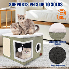 PETTDATE side scratch pad helps protect furniture by channeling scratching into a designated area