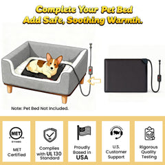 PetTemp cat bed warmer waterproof design stays clean and ready for daily use.