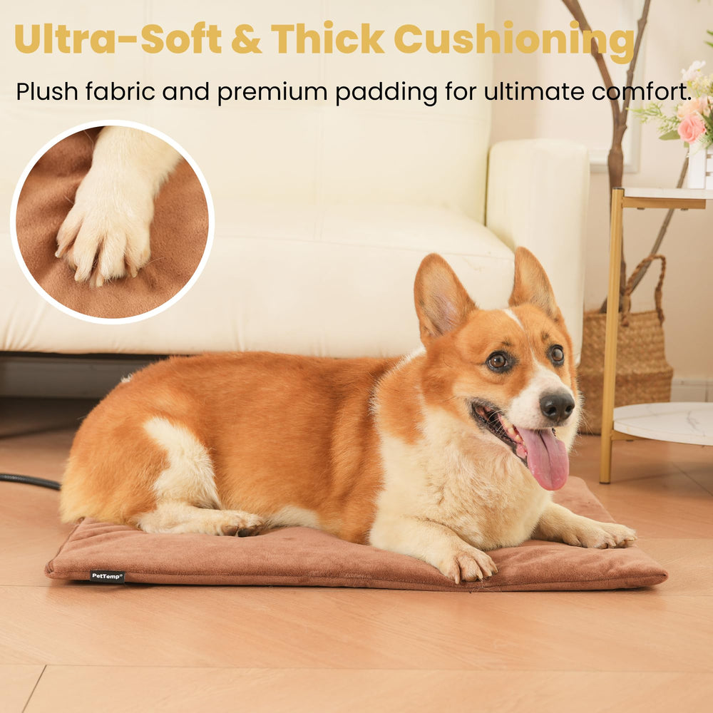 PetTemp large 26x20 size image demonstrates spacious warmth for bigger pets.