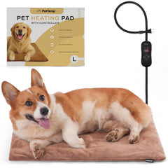 PetTemp large dog heating pad floor setup delivers steady warmth for chilly days.