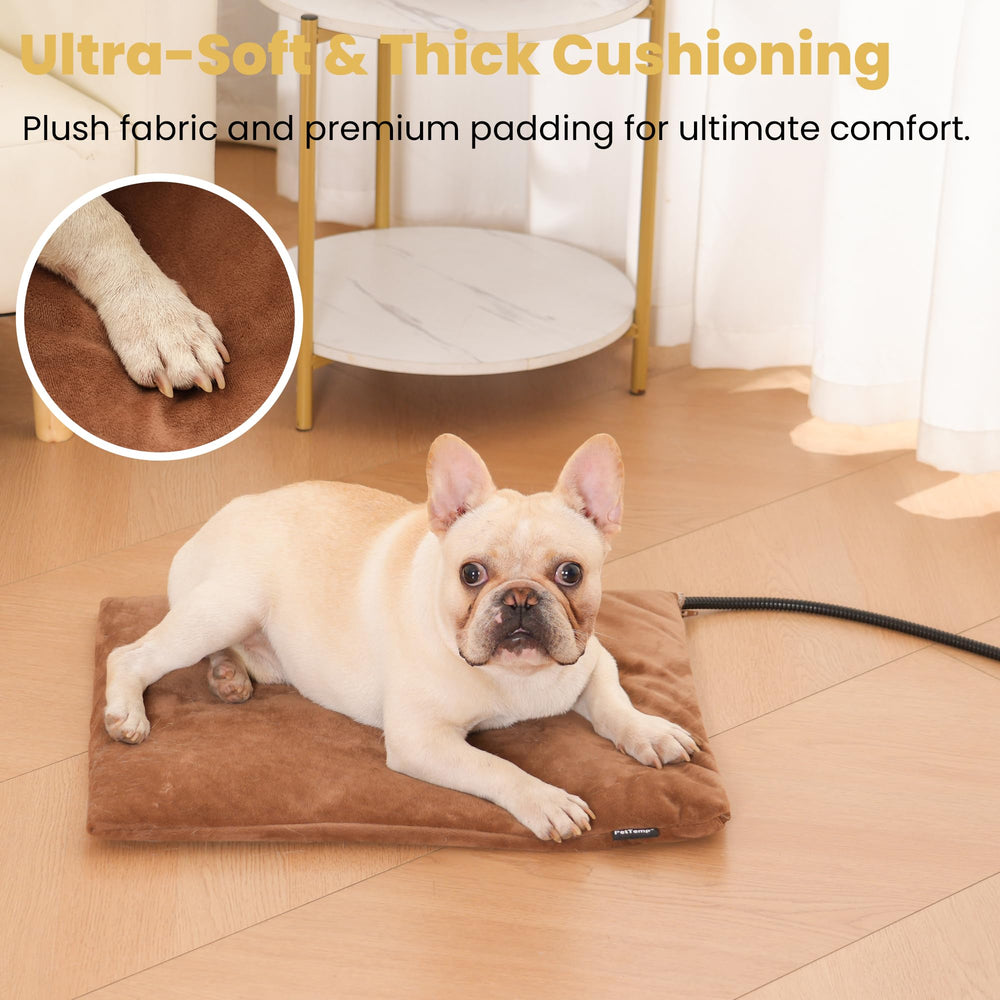 PetTemp available in multiple sizes to fit crates and beds.