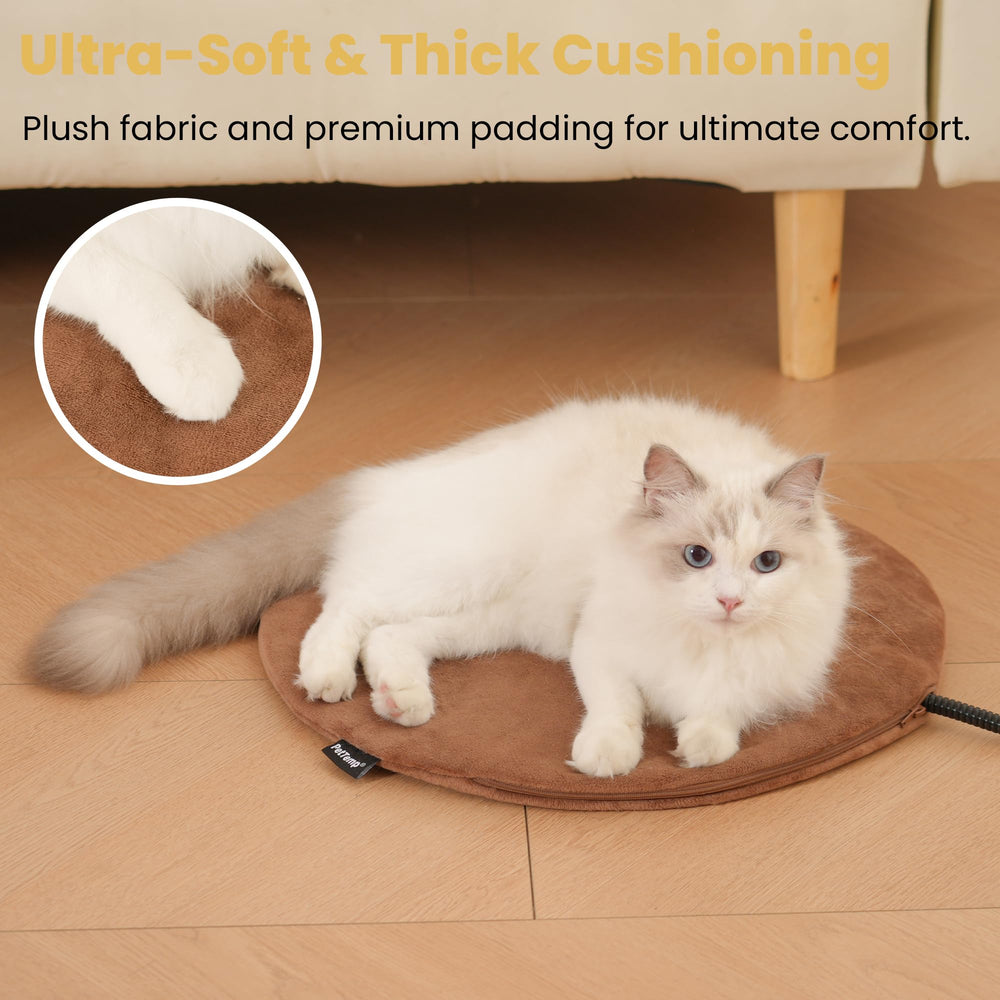 PetTemp pad in kennel setup demonstrates versatile indoor use.