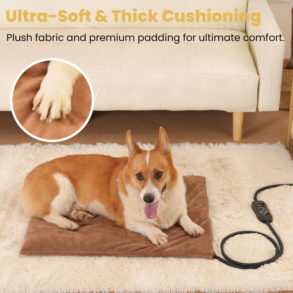 PetTemp quick warm-up with LED indicators enables fast setup.