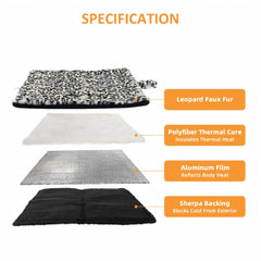 PetTemp quiet thermal design delivers gentle warmth without cords or odors.