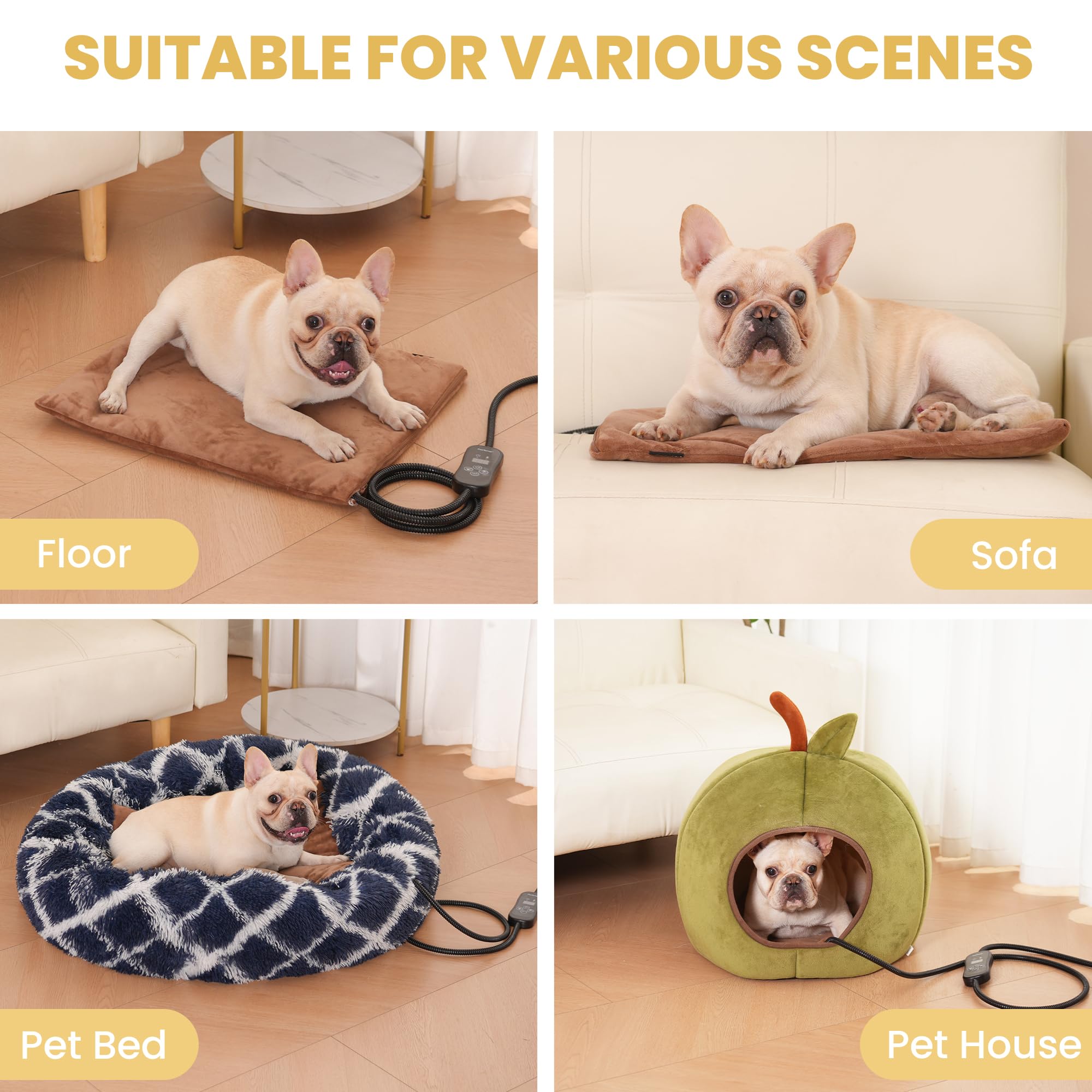 PetTemp size options show small to large availability