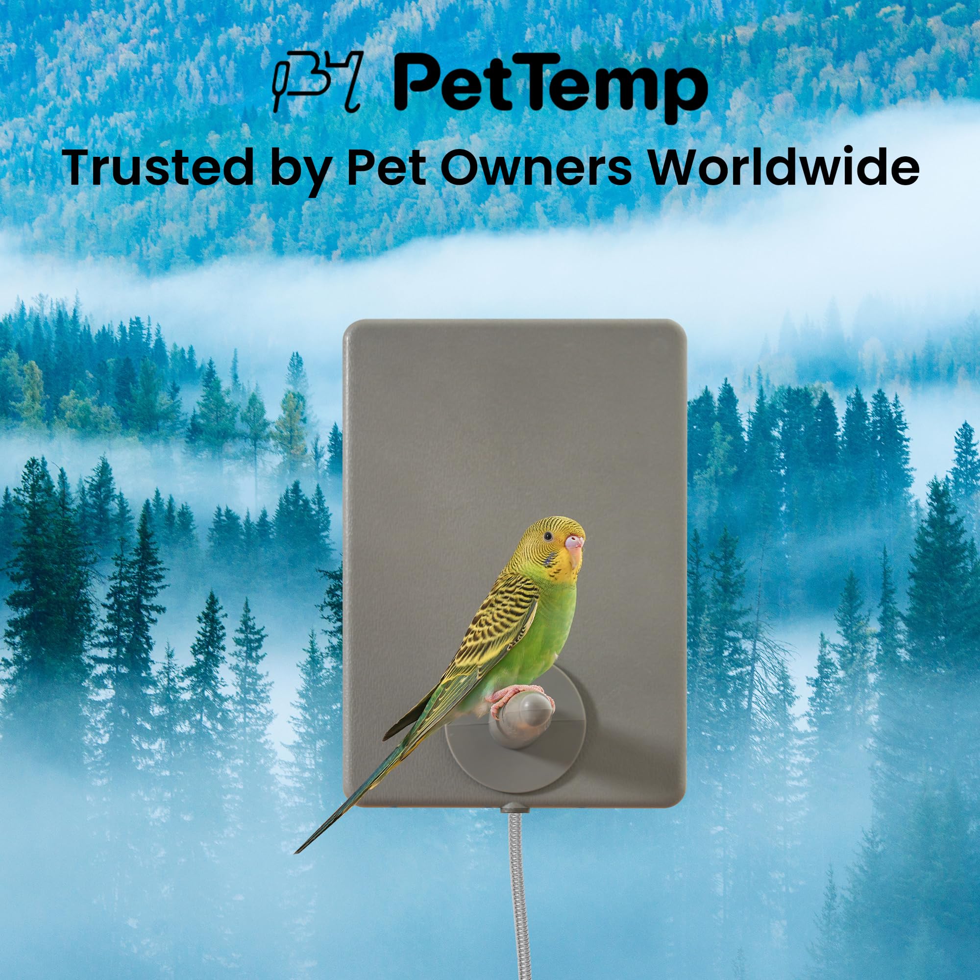 PetTemp winter-comfort-use shows versatile warmth for birds during cold seasons