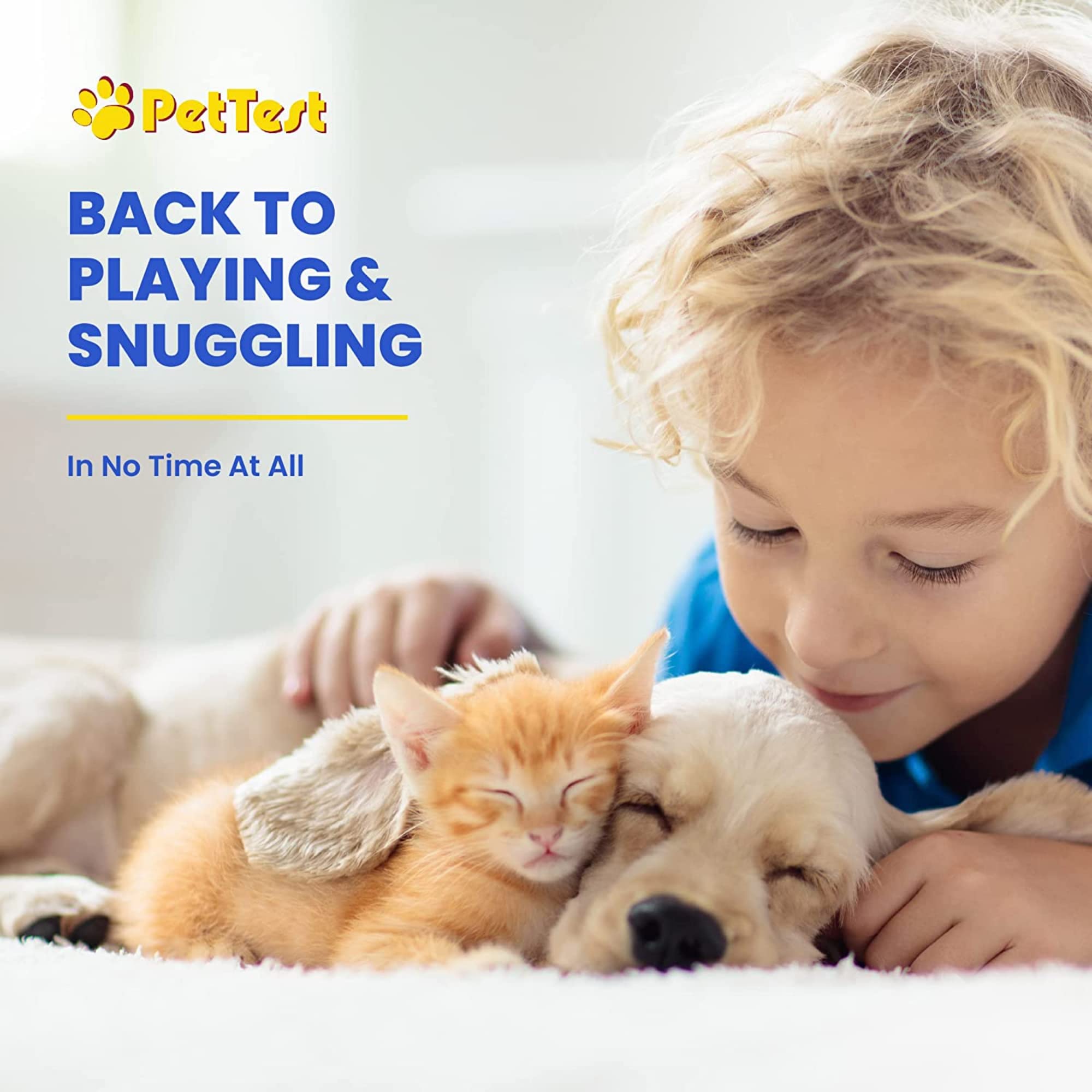PetTest U-40 leak-proof syringe photo conveying mess-free injections.