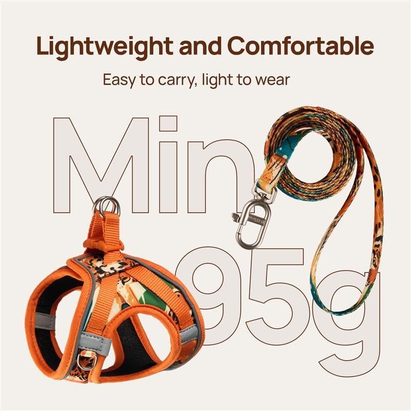 PetThem Cat Harness Reflective Strips increase visibility for safer night walks.