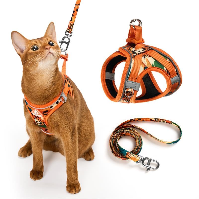 PetThem cat harness step-in design for easy wearing and escape prevention