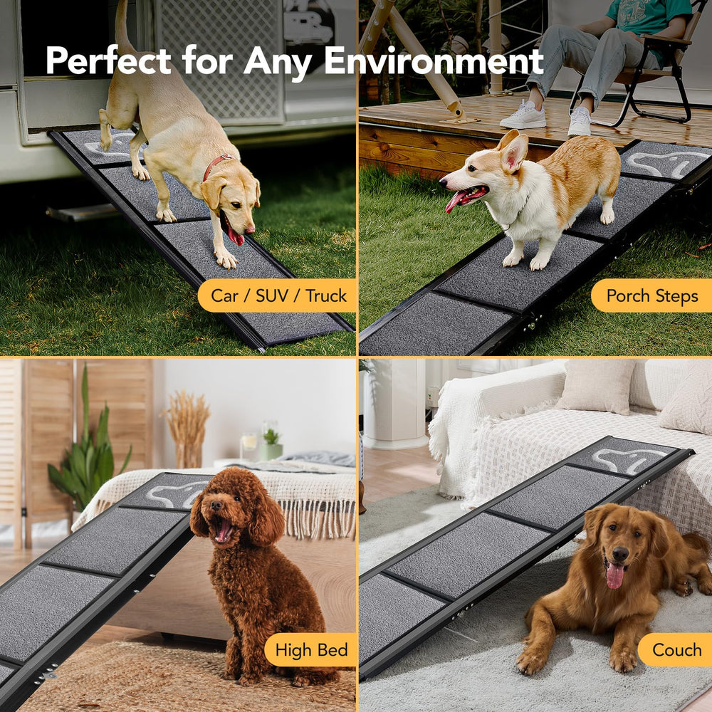 PetThem dog ramp ideal for outdoor trips and pet-friendly adventures