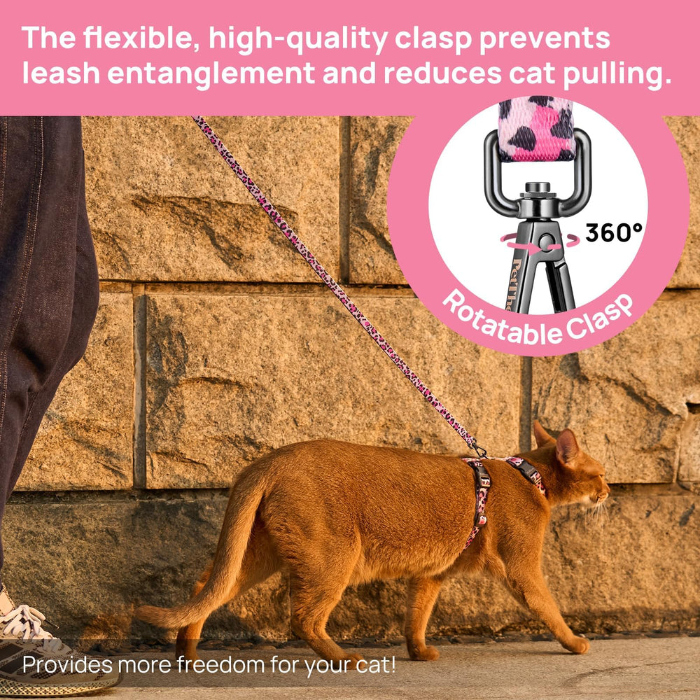 PetThem Harness Soft breathable fabric feels gentle on skin.